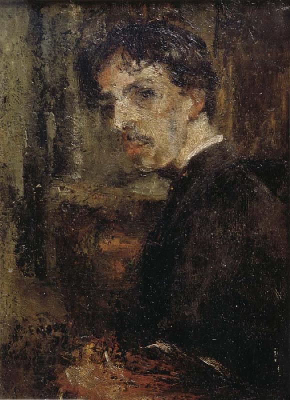 James Ensor Self-Portrait,Called The Little Head China oil painting art